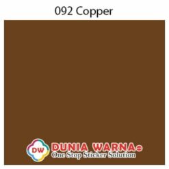ORACAL 651 092 COPPER [126CM]