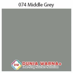 ORACAL 651 074 Middle Grey Intermediate CAL Dunia Warna Stiker