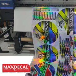 Alternative view of MAXDECAL APH80 Printable Holographic Chrome Vinyl