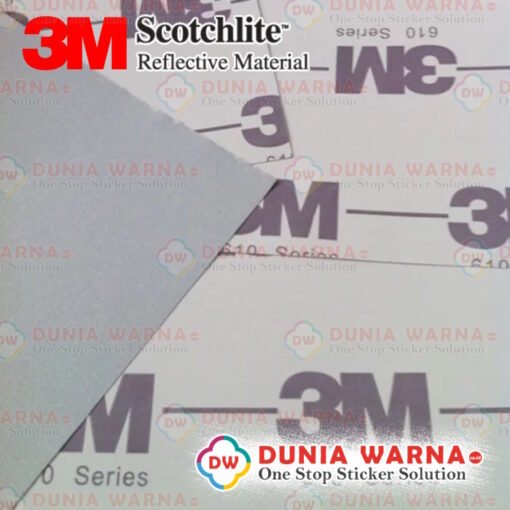 3M Scotchlite 610C-10 White Commercial Grade Reflective Sheeting