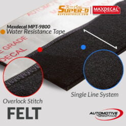 Alternative view of Beludru Pelapis Rakel Super-D MF-02 Soft Felt MAXDECAL