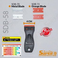 Alternative view of Mini Scrapper Super-D SDB-58 IKA BLADE