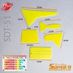 Alternative view of Alat Stiker Dan Kaca Film Set Rakel Plastik SDT-51 KUMO