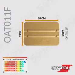 Alternative view of ORAFOL Gold Squeegee Professional Hand Applicator