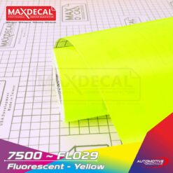 MAXDECAL 7500 FL029 Fluorescent Yellow Neon