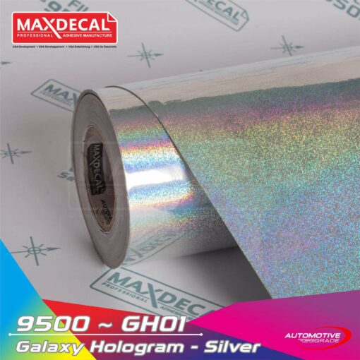 MAXDECAL 9500-GH01 Galaxy Hologram Silver
