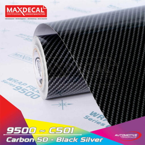 MAXDECAL 9500 C501 Black Silver 5D