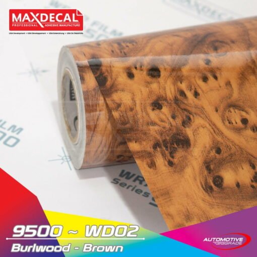 MAXDECAL 9500 WD02 Burlwood Brown