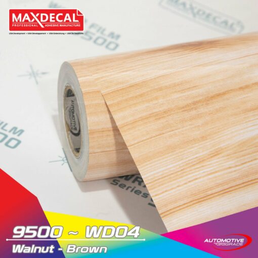 MAXDECAL 9500 WD04 Walnut Brown