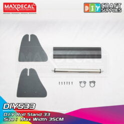 Alternative view of MAXDECAL DIYS33 Roll Holder Stiker Inkjet Coating Paper DTF PET