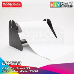 MAXDECAL DIYS33 Roll Holder Stiker Inkjet Coating Paper DTF PET