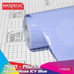 MAXDECAL 7500 PG259 Pastel Gloss ICY BLUE