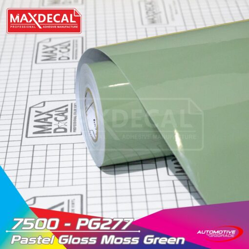 MAXDECAL 7500 PG277 Pastel Gloss MOSS GREEN