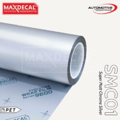 MAXDECAL 9600 SMC01 Super Matt Chrome Silver