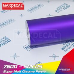 MAXDECAL 7600 SMC05 Super Matt Chrome Purple