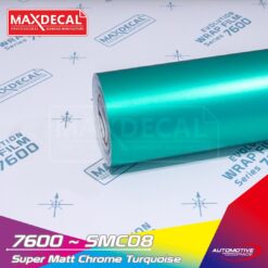 MAXDECAL 7600 SMC08 Super Matt Chrome Turquoise