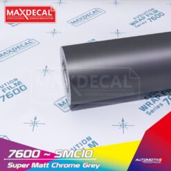 MAXDECAL 7600 SMC10 Super Matt Chrome Grey