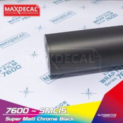 MAXDECAL 7600 SMC15 Super Matt Chrome Black