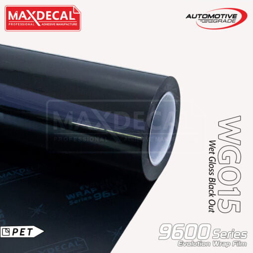 MAXDECAL 9600 WG015 Wet Gloss Black Out