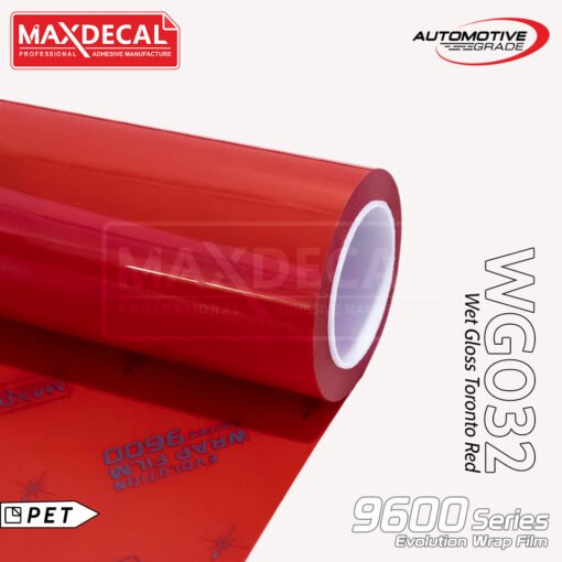 MAXDECAL 9600 WG032 Wet Gloss Toronto Red
