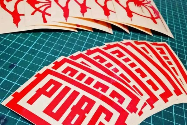 Contoh Cutting Sticker Logo Reflektif