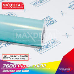 MAXDECAL 7600 PLUS-DI02 Delution Ice Gold