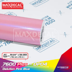 MAXDECAL 7600 PLUS-DP04 Delution Pink Blue