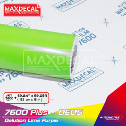 MAXDECAL 7600 PLUS-DE05 Delution Lime Purple