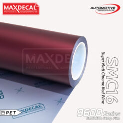 MAXDECAL 9600-SMC16 Super Matt Chrome Red Wine