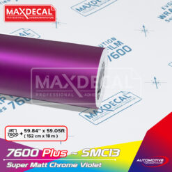 MAXDECAL 7600 PLUS-SMC13 Super Matt Chrome Violet