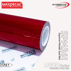 MAXDECAL 9600-SPM361 Supreme Metallic Soul Red