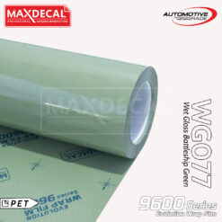 MAXDECAL 9600-WG077 Wet Gloss Battleship Green